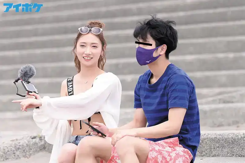 IPX-775 Go To Beach ！！ 逆搭訕箱型車對素人搞癡女玩法！！  加美杏奈 的劇照11