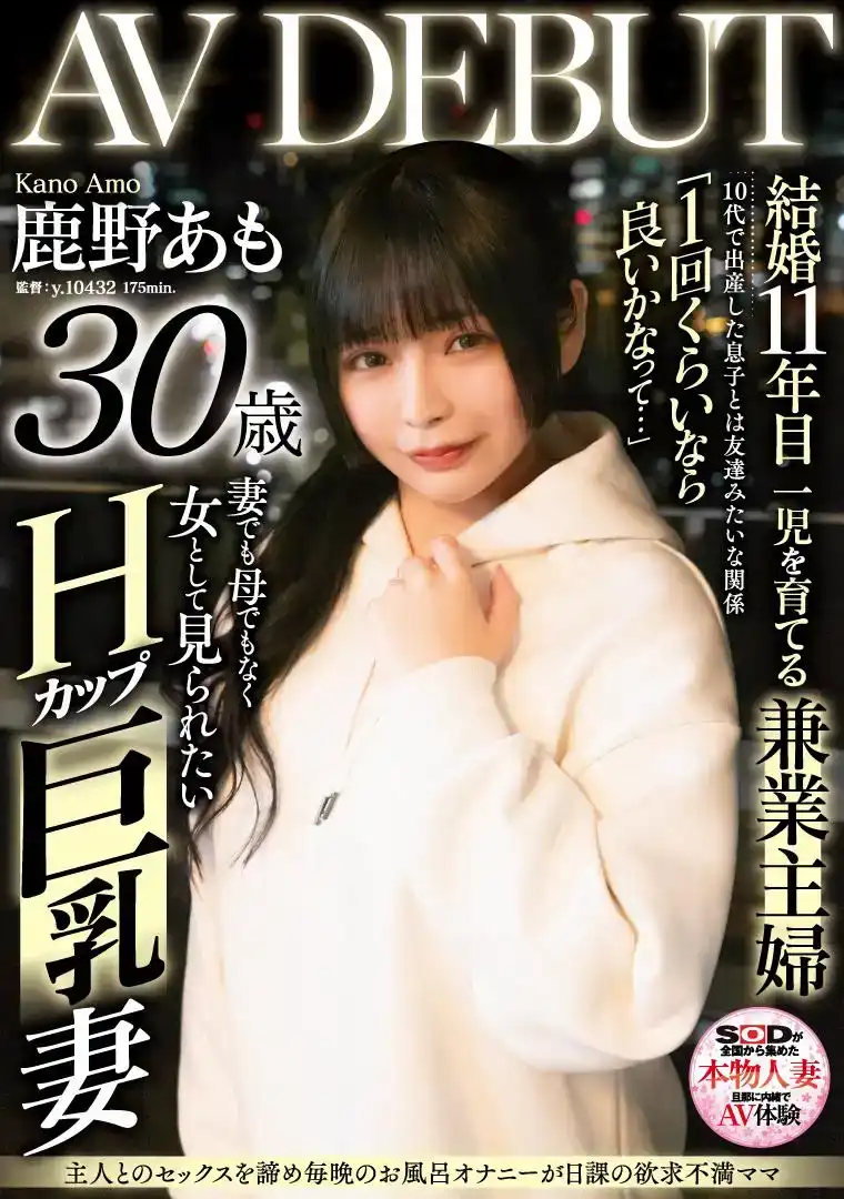 SDNM-461 鹿野あも(Amo Kano)，30 歲，人妻媽媽，她放棄了與丈夫發生性關系，每天晚上在浴缸裏自慰| Javrate -