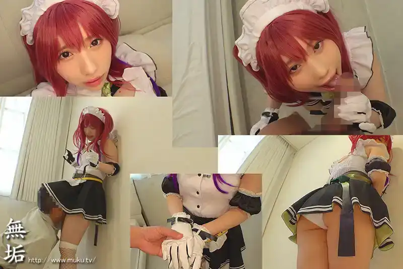 MUKC-076 145cm美女coser的真面目是……早漏發情交的變態小穴。被男人包圍，反復絕頂高潮然後潮吹 COSPLAY輪奸聚會 ~ 鬆井日奈子的劇照13