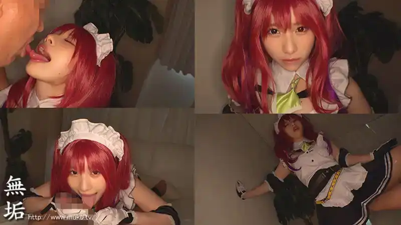 MUKC-076 145cm美女coser的真面目是……早漏發情交的變態小穴。被男人包圍，反復絕頂高潮然後潮吹 COSPLAY輪奸聚會 ~ 鬆井日奈子的劇照11