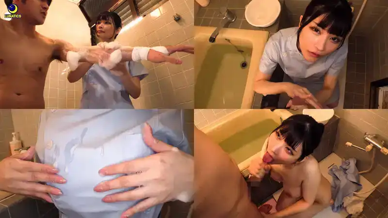LULU-339 「精子射不出太痛苦了吧……？」假裝骨頭斷了無法自慰，請善良的巨乳護士鄰居幫我自慰。她給了我手淫，讓我在她奶子上射了13 次 ~ 胡桃櫻花的劇照5