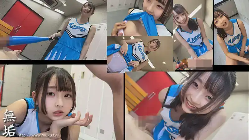 MUKD-517 盜攝啦啦隊俱樂部的女孩們，發現她們出奇的淫蕩。被當小惡魔一樣被玩弄，榨幹精液！ 汗味十足的夜店女郎折磨肉食蕩婦的逆後宮3P ~ 奈築裏緒 望月蕾的劇照9