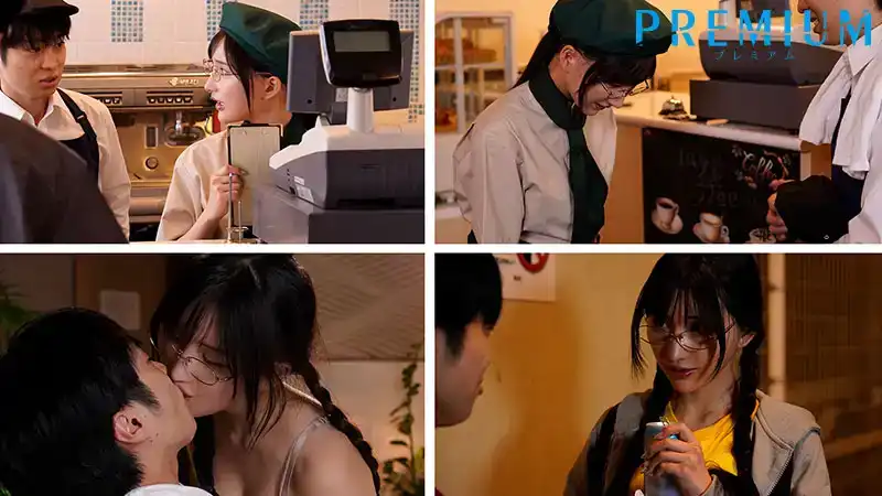 PRED-721 當我喝醉的時候，那個戴平光眼鏡的巨乳地味打工妹突然變成了蕩婦，用騎乘式一晚上抽幹了我的精子 ~ 楪可憐的劇照11