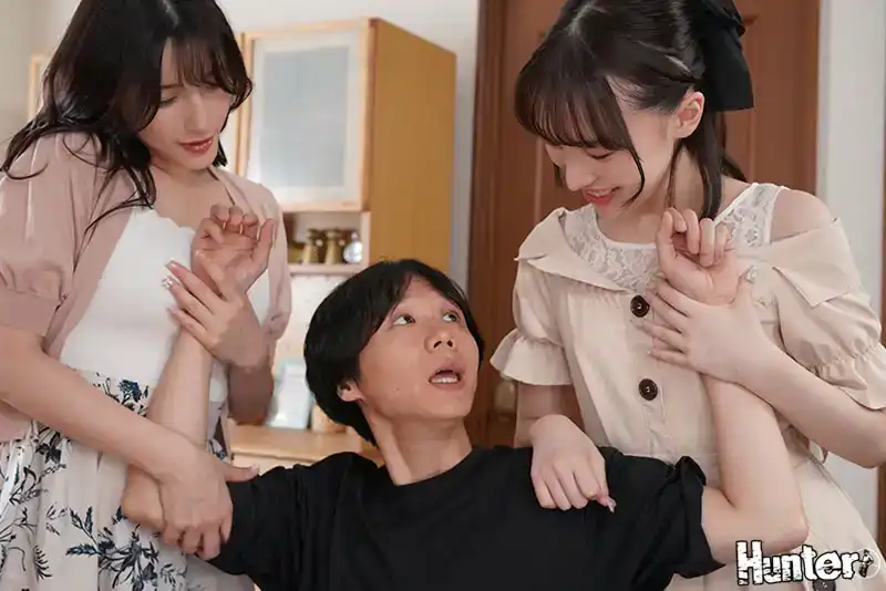 HNTRZ-001 最終成了姐妹丼 和女友分手後，作爲老師的我和學生戀愛了，學生和前女友長的很像，最後發現她們竟然是姐妹 ~ 白石桃 森澤佳奈的劇照10