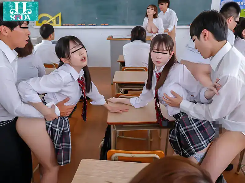 HSODA-055 学校性派对，每人发一位女生  ~ 皆月光 藤田柚 柏木小夏 五十嵐清華 星空萌愛 美园和花 加賀美さら 的劇照13
