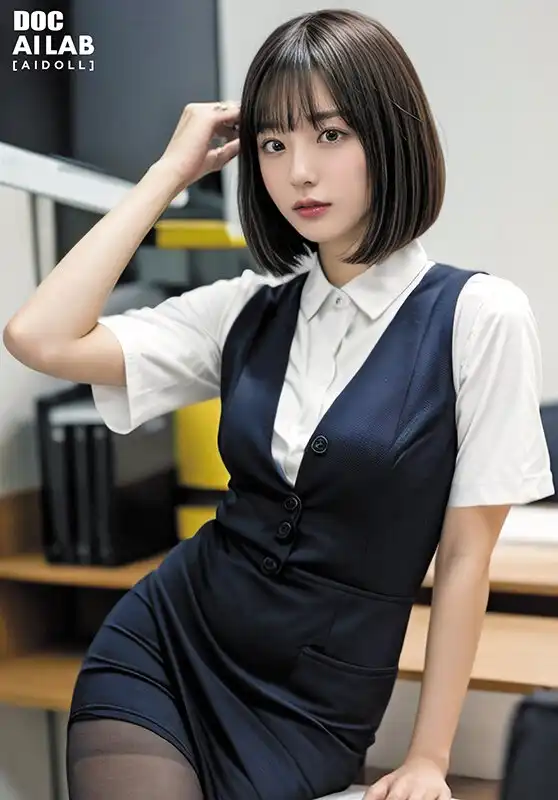 DAL-005 幻想制服美少女AI MODEL AV DEBUT 職場OL篇的劇照1