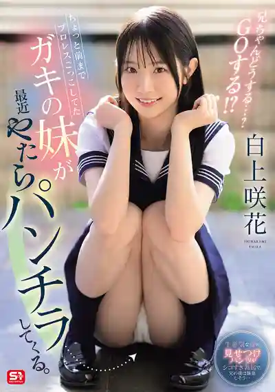 SONE-732 小時候一起玩摔角的妹妹最近老愛走光勾引，哥哥你咋整？衝不衝？ ~ 白上咲花的劇照3