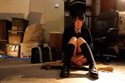 UMSO-595 離家少女的肉體回報：大叔謝謝你！收留我的報答就是陪你爽一下 VOL.03 ~ 藤田梢 皆瀨明裏 的劇照18