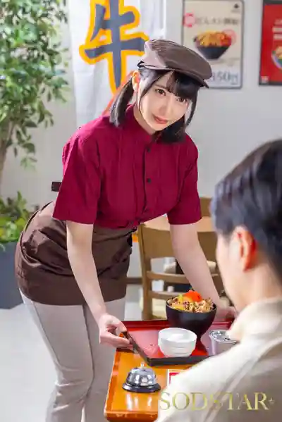 START-345 牛丼連鎖店打工的隱藏極品射材的人妻 與兼職學生小鮮肉無套激情不倫啪啪SEX ~ 夏目響 的劇照20