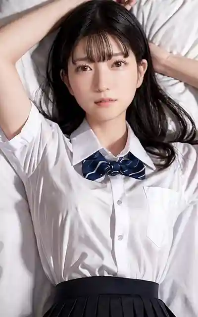 AIFOCS-009 新人AI正統派美少女明星 甜到心坎裡！超萌M妹子激情開戰！制服少女敏感小櫻桃 ~ 高橋梨梨亞的劇照3
