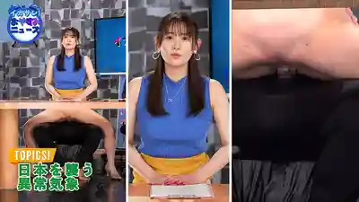 SGKI-058 晚安新聞：直播中打斷絕對不能！哪怕被人幹！，七夕特別報道白嫩高顏值新人主播職業素養徹底覺醒 ~ 靜河 的劇照18