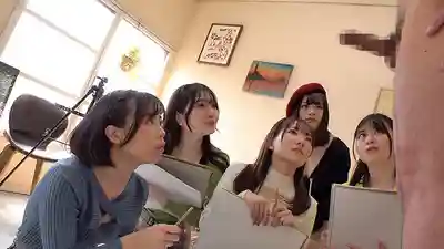 DHLD-021 素描課也能這麼刺激？打工誤入全是正妹的教室，竟被逼當裸模！被盯著看硬了還被榨乾了 ~ 永野鈴 花音うらら 菜月光 白石環奈 雨宮綾花的劇照17