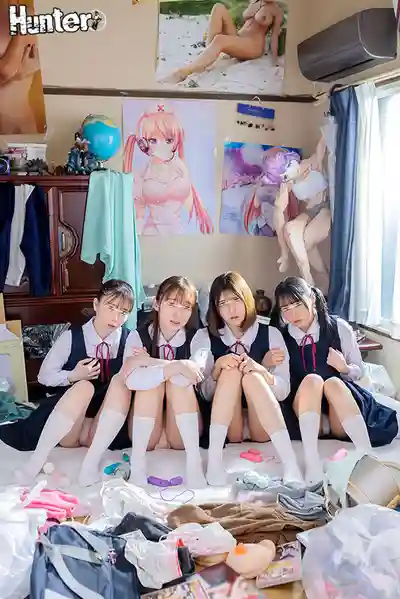 HUNTC-389 這房間咋讓人下面癢癢的…鄰家妹子和她閨蜜被進了我的房間，然後一個接一個被中出啦！2 ～ 藤田柚 雅子裡菜 皆瀨明裏 泉莉音 廣瀬好美 的劇照15