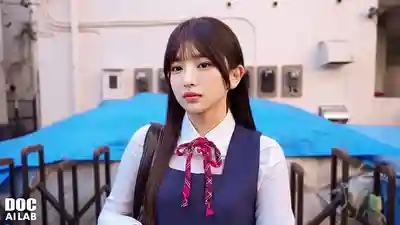 DAL-008 AI調教冷豔制服妹：狂拽態度被生肉棒教訓到徹底淪陷×4人的劇照17