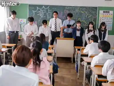 HUNTC-435 學校獨家傳統！童貞處女卒業式！~ 道久天 綾瀨心 朝海凪咲 涼花くるみ 東雲梓 小森舞 美音夢 泉莉音 下川紬 櫻木繪裏香 的劇照14