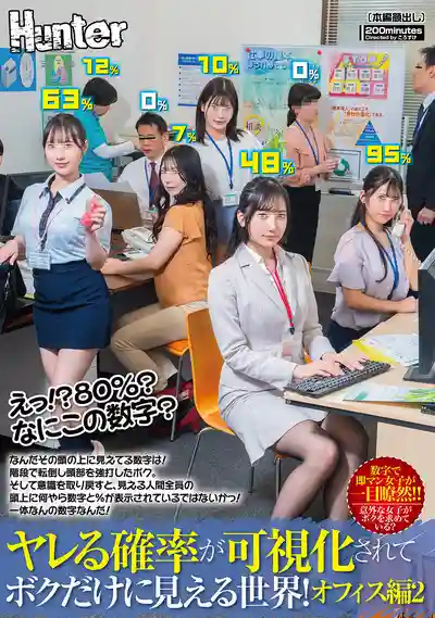 HUNTC-469 啥！？80%？這數字啥意思？我看得見可以推倒的概率！OFFICE篇2  ~ 西尾真裏奈 涼花くるみ 堀北実來 鬆井日奈子 幾田真知 沙優七羽 的劇照16