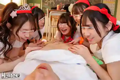 HUNTC-434 體育祭後班上超辣妹子們徹底放飛，青春後宮大亂鬥 ~ 有加裏乃乃花 音羽美鈴 渡來楓 月乃あや 瀬戸ひなこ 沙優七羽 的劇照3