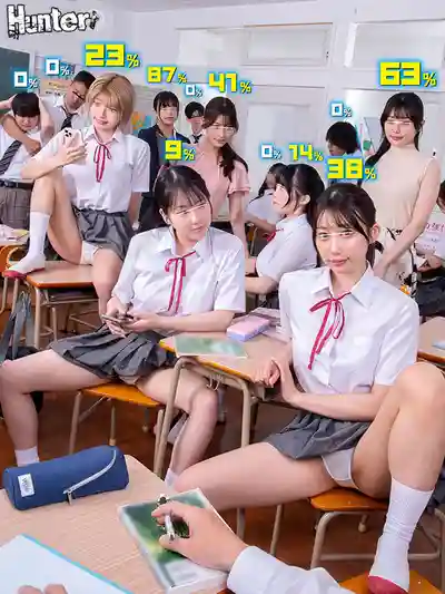 HUNTC-476 80%？這是什麼鬼？只有我能看到可以幹的幾率！ ~ 海野いくら 最上一花 藤井蕾菈 安堂はるの 夏空梨花 有馬美玖 的劇照15