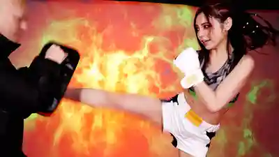 SVERS-003 AV史上最兇悍的女人 挑戰輸了就會被幹的死鬥賽！高舉黑旗的海賊女帝 ~吉澤友貴 的劇照5