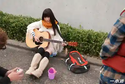 1PON-022616_252 把街頭賣唱女孩搞上AV出道 ~ 愛乃ねこ的劇照10
