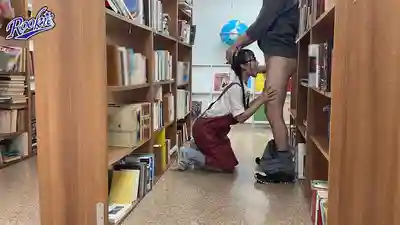 RKI-743 在圖書館癡漢地味眼鏡女館員 強制高潮後完全墮落成肉便器 ~ 斉藤帆夏的劇照2