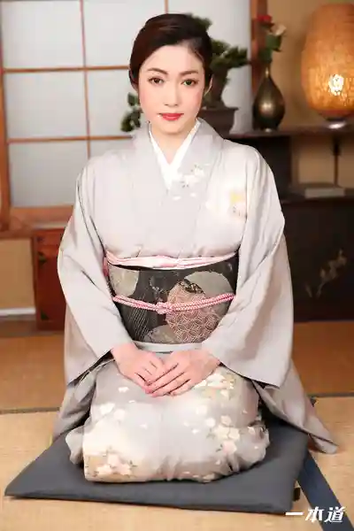 1PON-022721_001 和服熟女的下品調教 ~ 江波亮 的劇照15