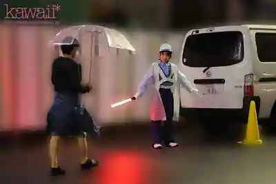 CAWD-959 史上最幼齒的A罩杯合法蘿莉交通警備員 安全第一守不住 潮噴中出大事故 ~ 翔乃空 的劇照13