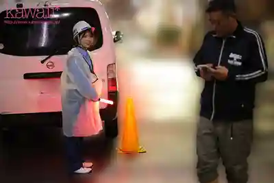 CAWD-959 史上最幼齒的A罩杯合法蘿莉交通警備員 安全第一守不住 潮噴中出大事故 ~ 翔乃空 的劇照12