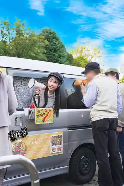 SGKI-081 人氣AV女優挑戰！ 邊潮噴邊賣熱狗 ~ 望月蕾 小野阪唯香 的劇照6