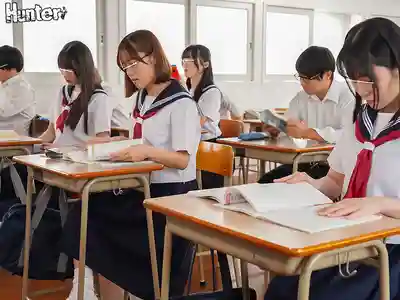 HUNTC-559 淫蕩辣妹老師來教你！升學名校來了個身材火辣的辣妹老師 ~ 浦上日紀 椿莉香 小野寺舞 廣瀬好美 有馬美玖 的劇照14