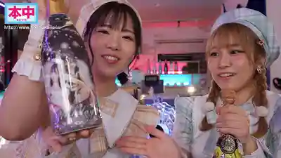 HMN-836 推就能幹的女僕咖啡廳 3組女僕爭相中出誘惑大金主的我！～蕾絲組合小音&小桐篇～ ~ 桐谷すずね 音羽美鈴 的劇照9