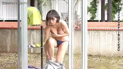 SGKI-087 公共電話亭360度全透明 爆乳素人乳首挑戰的劇照9