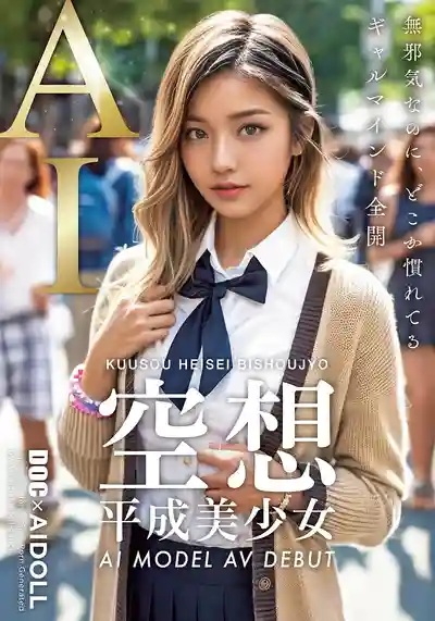 DAL-010 空想平成美少女 AI MODEL AV DEBUT的劇照15