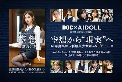 DAL-011 空想制服美少女 AI MODEL AV DEBUT 上班族OL篇 Vol.02的劇照16