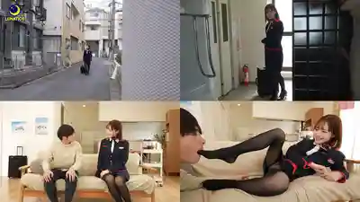 LULU-445 被住在隔壁的痴女美腿空姐用剛下班的悶騷黑絲挑逗 甜蜜抖S腿技夾射後被捲入中出FUCK洩慾 ~ 天马唯的劇照9
