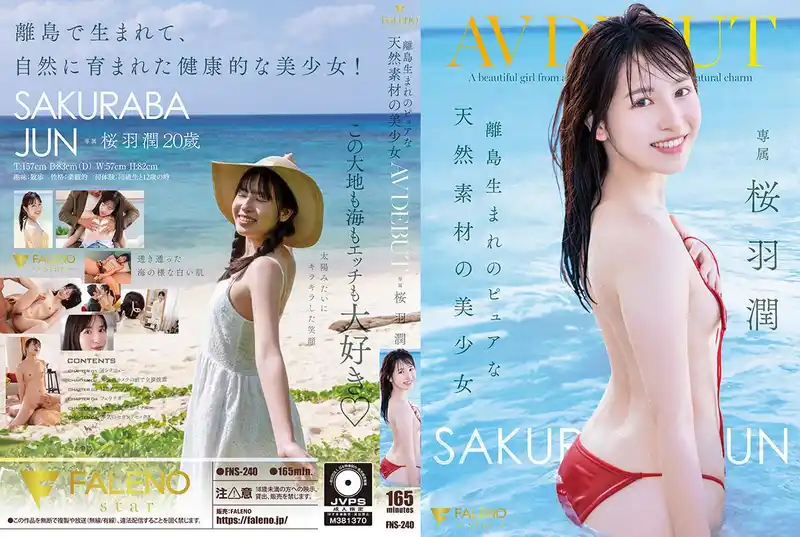 離島出生的純天然美少女 AV DEBUT ~ 櫻羽潤 背景图片