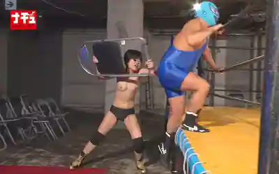 NHDTC-237 貧乳女子摔角挑戰賽 比賽中被大屌摔角手識破「你是女的吧！」慌得一逼，讓人中出了…你要幹到什麼時候啊！ ~ 皆月光 那津乃千奈美 市川理久的劇照10