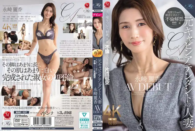 前空姐人妻 瞞著老公踏上40歲人妻的不倫之路  AV DEBUT  ~ 永崎麗香 背景图片