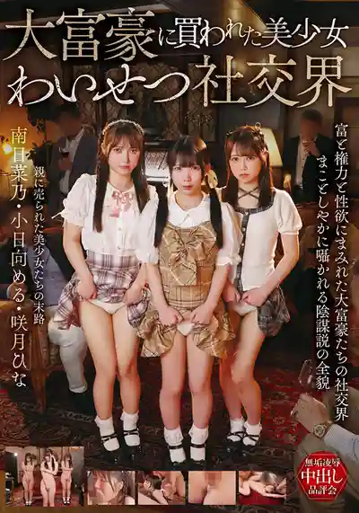 T38-069 被大富豪買下的美少女淫亂社交界 ~ 咲月陽菜 小日向める 南日菜乃的劇照19