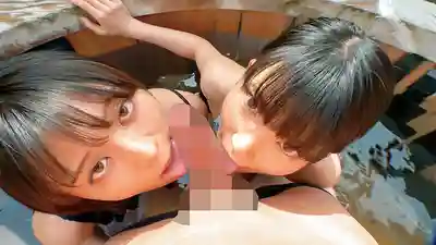 BANK-245 順從系苗條妹的溫泉惡作劇之旅 ~ 伊織雛乃 萌波鈴的劇照16