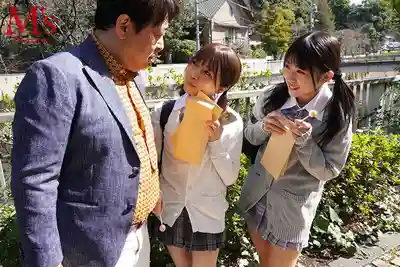 MVSH-001 只要有錢！大叔都行！桃尻嬌小美少女的全包中出 ~ 蘆田希空 日向由奈的劇照15