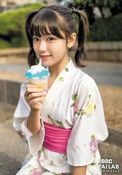 DAL-012 空想夏祭美少女 AI MODEL AV DEBUT的劇照1