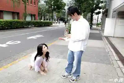 1PON-051617_527 土下座搭訕 跪地求幹的街頭獵男記 ~ 中井綾香的劇照16