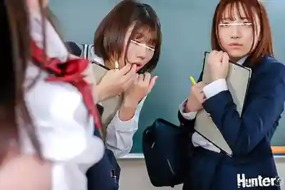HUNTC-608 老師！不實際操作我們怎麼懂啊！電車通學女生限定 放課後痴漢對策講座的劇照11