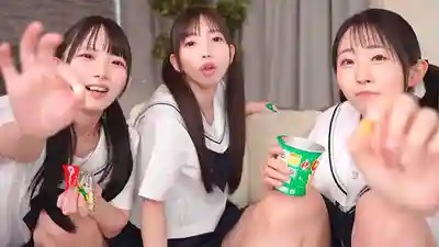 MKMP-761 白虎貧乳三姊妹初見大屌好奇到不行! 緊窄嫩縫被瘋狂中出的迷你後宮 ~ 冬愛琴音 皆月光 南日菜乃的劇照16
